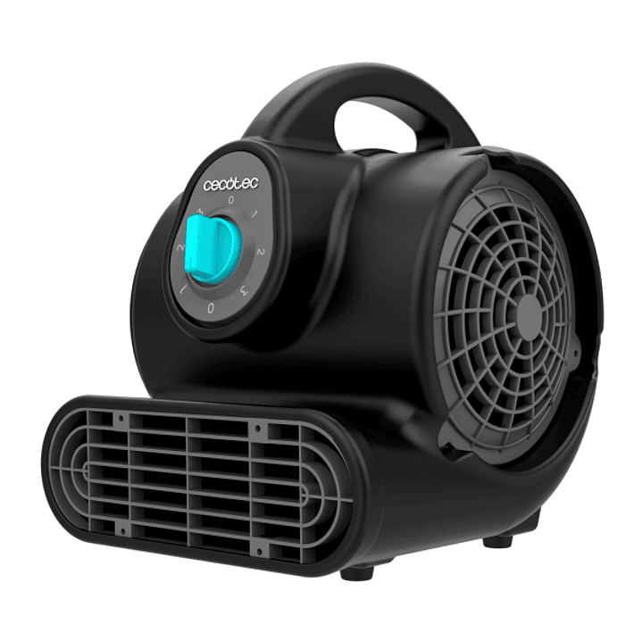 Cecotec BlowIndustry 2000 FlowFloor Soplador de Aire - 200W - 3 Velocidades hasta 1400rpm - Flujo de 1150 m3/h - Facil de Transportar con Ruedas - Mul 1
