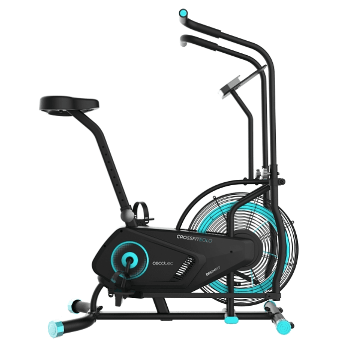 Cecotec Drumfit CrossFit 2000 Eolo Bicileta Estatica - Pantalla LCD - Resistencia Ajustable - Sillin Regulable - Pedaleo Bidireccional - Entrenamiento 1
