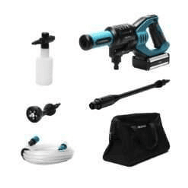 Cecotec HydroBoost 10000 Liberty Hidrolimpiadora a Bateria Recargable - 180W - Presion 24bar - Autonomia 55min - Accesorios Surtidos - Manguera de 8 M 1