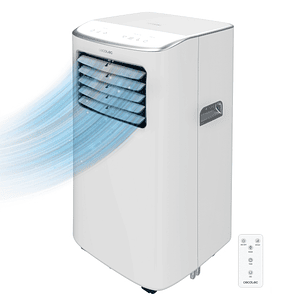 Cecotec ForceClima 7400 Aire Acondicionado Portatil - 792W - 1750 Frigorias - Capacidad 7000 BTU - Cobertura hasta 20m2 - 4 Modos - Filtro de Aire - T