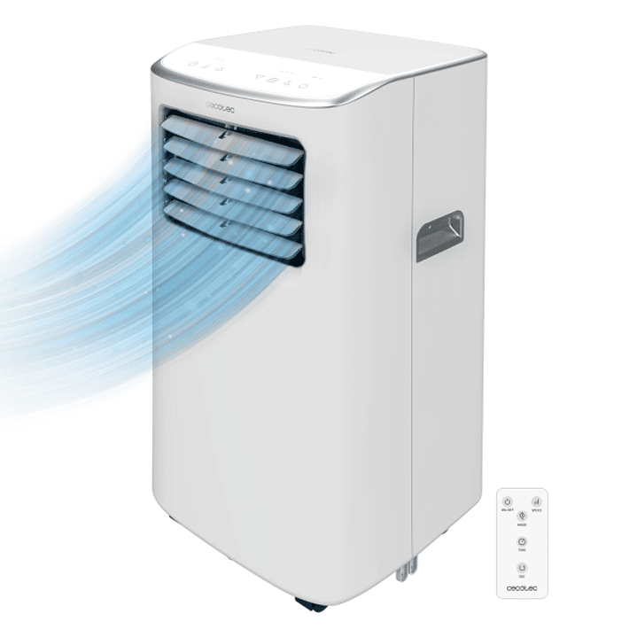 Cecotec ForceClima 7400 Aire Acondicionado Portatil - 792W - 1750 Frigorias - Capacidad 7000 BTU - Cobertura hasta 20m2 - 4 Modos - Filtro de Aire - T 1