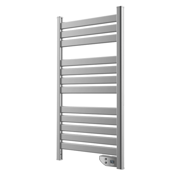 Cecotec ReadyWarm 9050 Toallero Electrico - Potencia de 500W - Aluminio - Pantalla LED - Calienta 8m2 - Proteccion IPX4 - Funcion Flash-Drive de Secad 1