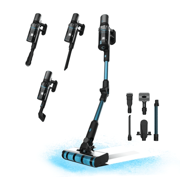 Cecotec Rockstar 3500 Storm ErgoTwice Animal Aspirador Escoba Vertical sin Cable - 510W - 30kPa - Autonomia 70min - Tecnologia Ciclonica - Especial Ma 1