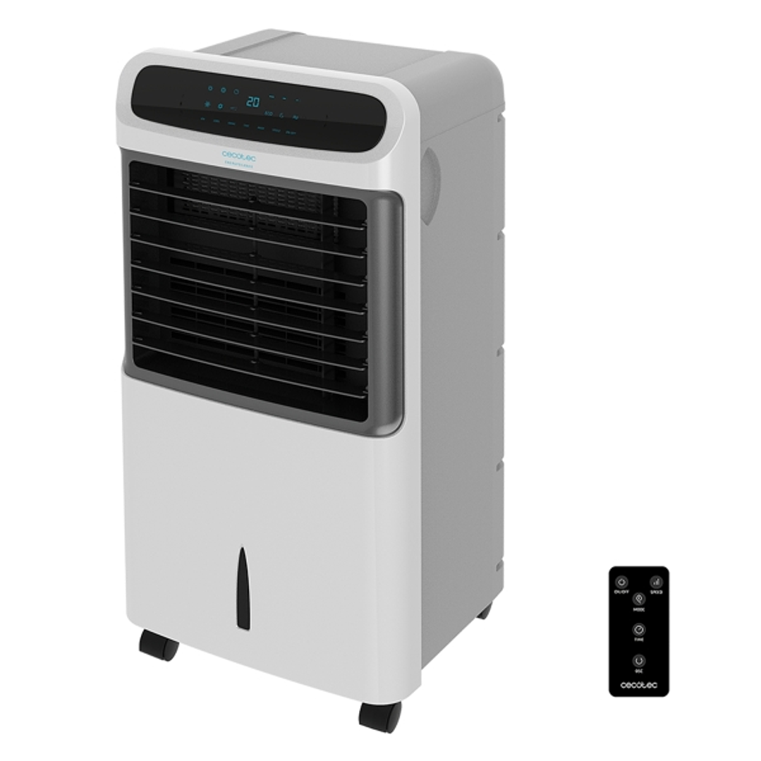 Cecotec EnergySilence Puretech 6500 Climatizador 4 en 1 de 12L - 80W - Frio/Calor - Gran Caudal de Aire - Flujo de 600 m3/h - Funcion Ionizador - Modo 1