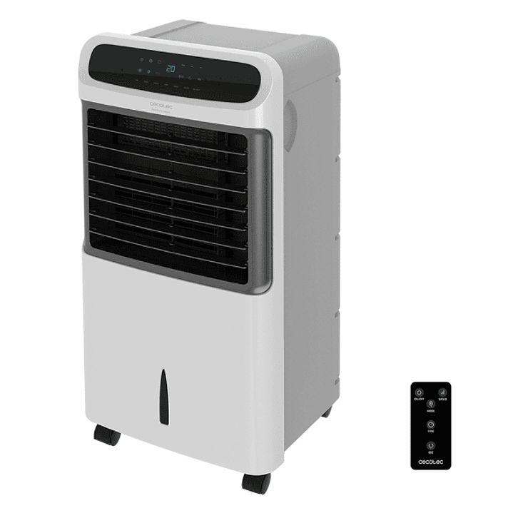 Cecotec EnergySilence Puretech 6500 Climatizador 4 en 1 de 12L - 80W - Frio/Calor - Gran Caudal de Aire - Flujo de 600 m3/h - Funcion Ionizador - Modo 1