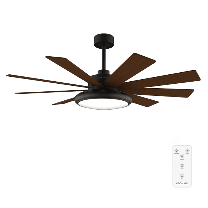 Cecotec EnergySilence Aero 7000 Light Pro Ventilador de Techo con 9 Aspas y Luz Integrada - 35W - Diametro de 70