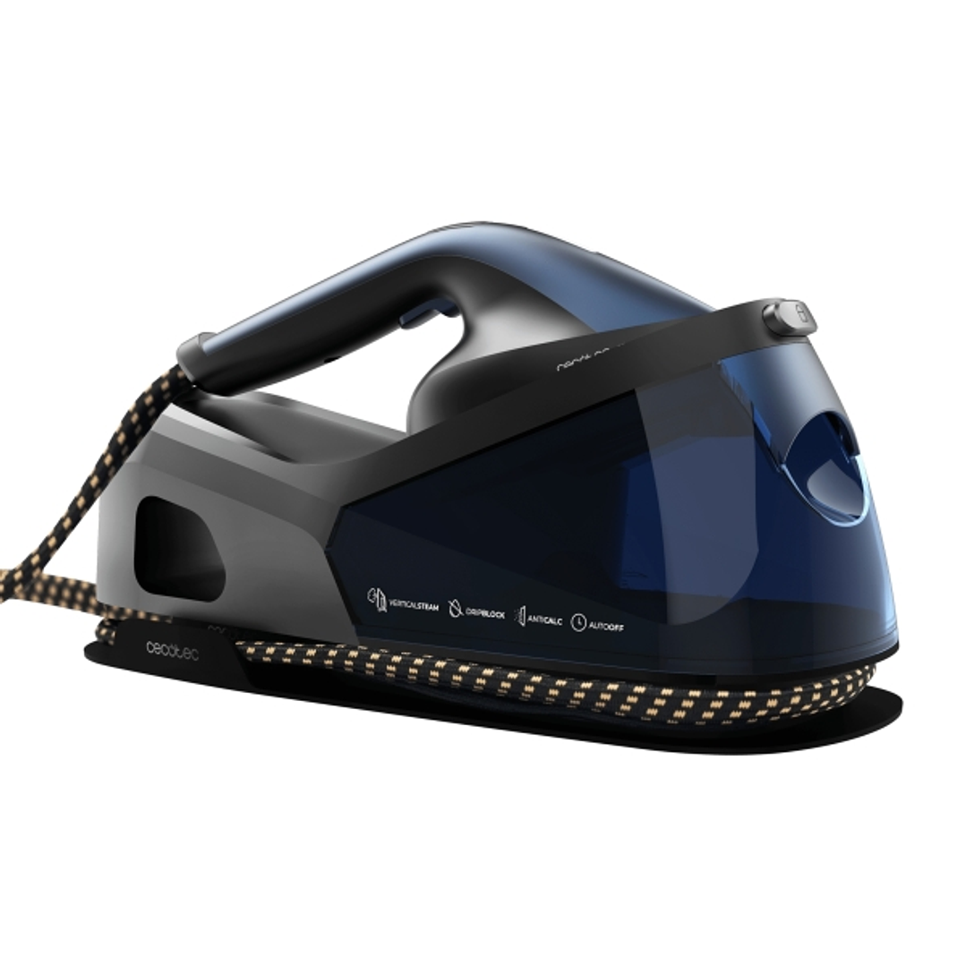 Cecotec IronHero V-2400 Station Centro de Planchado - 2400W - Vapor Continuo 180g/min - Golpe de Vapor 370g/min - Suela Ceramica - Sistema Antical - P 1