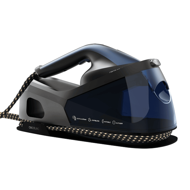 Cecotec IronHero V-2400 Station Centro de Planchado - 2400W - Vapor Continuo 180g/min - Golpe de Vapor 370g/min - Suela Ceramica - Sistema Antical - P 1