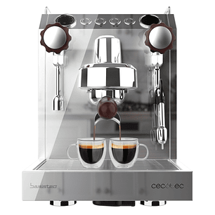 Cecotec Baristeo Classic Cafetera Expresso - 2700W - Sistema de Pre-Infusion - 15Bar - Control PID - Deposito 2.5L Extraible - Grifos Independientes -