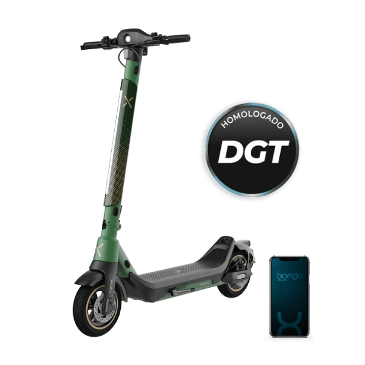 Cecotec Bongo Serie X65 Connected Patinete Electrico - 1000W - Autonomia 65km - Sistema S-Driving - Frenado Triple - Ruedas 10” - App para Mantenimien 1