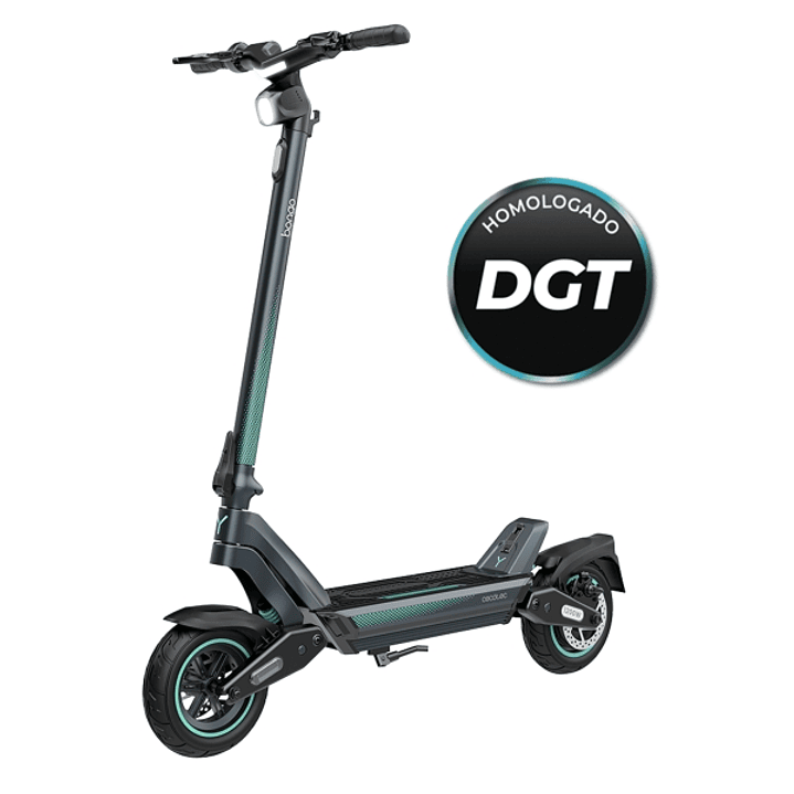 Cecotec Bongo Serie Y65 Patinete Electrico - 1200W - Autonomia 65km - Ruedas de 10” - Doble Suspension - Frenos de Alta Precision - Homologacion DGT - 1
