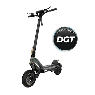 Cecotec Bongo Serie Z Power Mountain Patinete Electrico - 1300W - Autonomia 60km - Suspension Sx2 - Ruedas Off Road 10.5