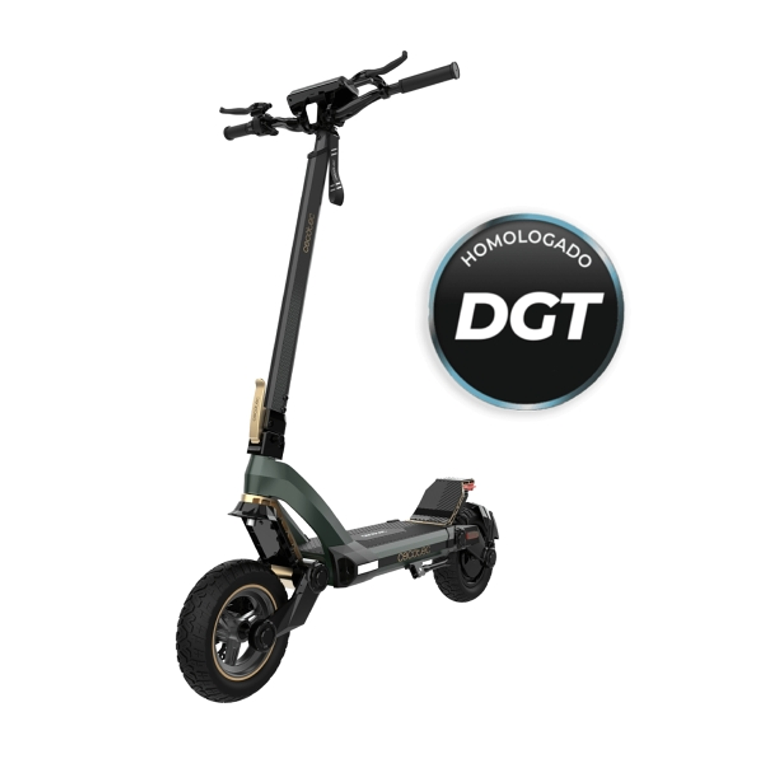 Cecotec Bongo Serie Z Power Mountain Patinete Electrico - 1300W - Autonomia 60km - Suspension Sx2 - Ruedas Off Road 10.5