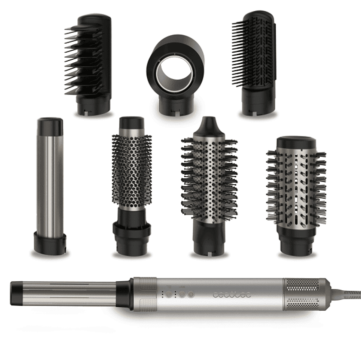 Cecotec Bamba CeramicCare AirGlam Moldeador de Aire Profesional - Potencia de 1400W - Tres Modos de Secado - Funcion de Aire Frio - Ergonomico - Iones 1