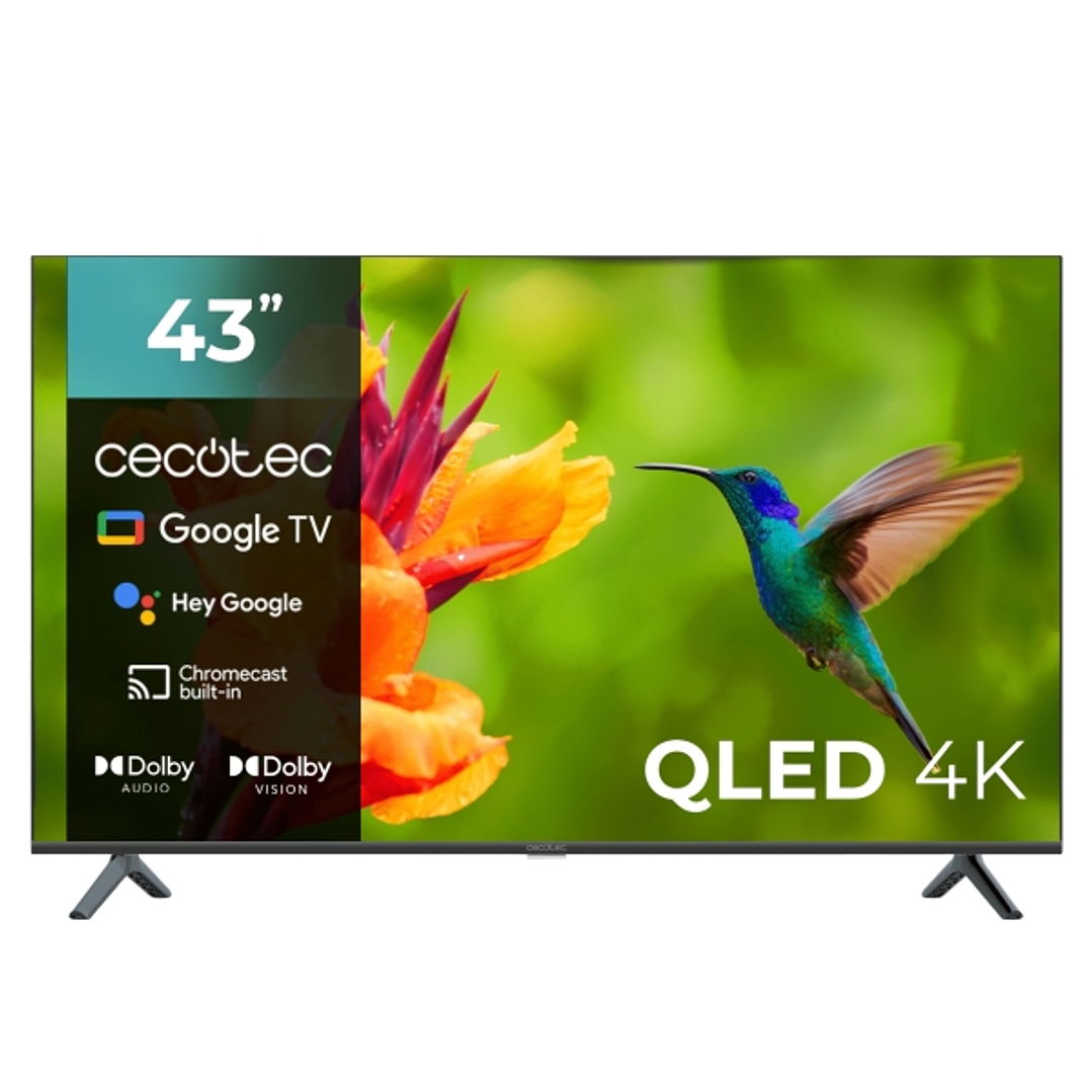 Cecotec V4 series VQU40043 Televisor Smart TV sin Marco de 43