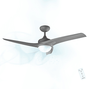 Cecotec EnergySilence Aero 560 Ventilador de Techo con 3 Aspas y Luz LED Integrada - Potencia de 62W - Diametro de 52