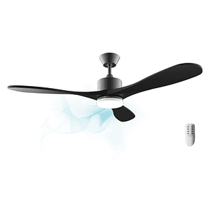 Cecotec EnergySilence Aero 5290 Stone Pro Ventilador de Techo con 3 Aspas y Luz - 50W - Diametro de 52