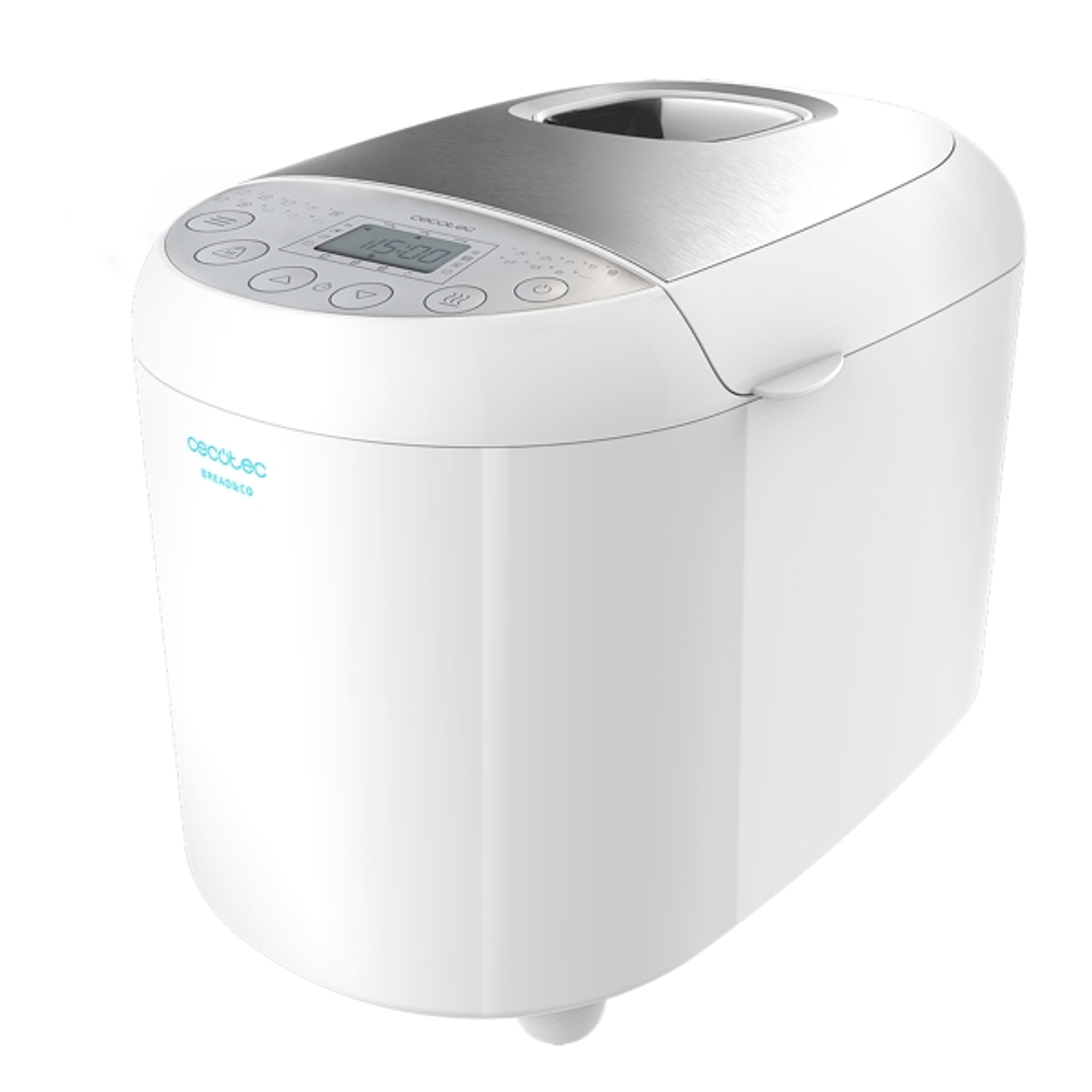 Cecotec Bread and Co 1000 Delicious Panificadora Automatica - Pantalla LCD - Programas Automaticos - Tostado Ajustable - Programacion 15h - Apto para  1