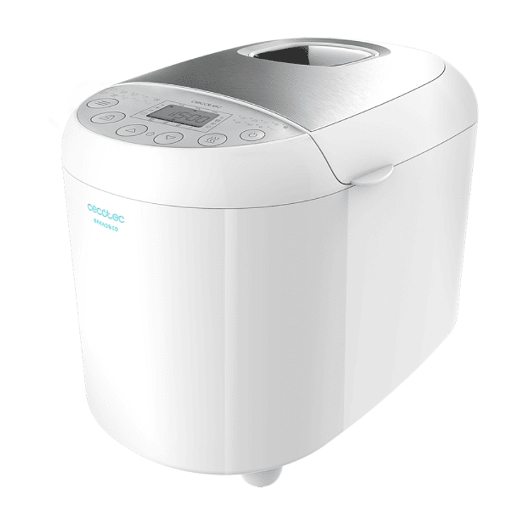 Cecotec Bread and Co 1000 Delicious Panificadora Automatica - Pantalla LCD - Programas Automaticos - Tostado Ajustable - Programacion 15h - Apto para  1