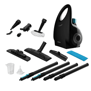 Cecotec HydroSteam 2030 Active Limpiador a Vapor - Potencia de 2000W - Presion 4bar - Caudal 35g/min - Deposito 750ml - 12 Accesorios - Radio 6m - Col