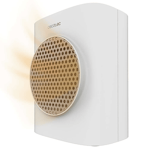 Cecotec ReadyWarm 1570 Max Ceramic Smart Calefactor Ceramico de Sobremesa - Potencia de 1500W - Pantalla Digital - Termostato Regulable - 3 Modos de C