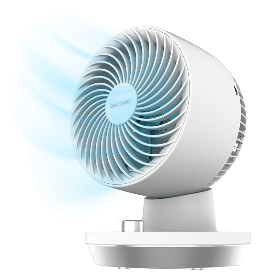 Cecotec EnergySilence 800 Cyclone Desk Ventilador de Sobremesa - Potencia de 45W - Diametro de 8