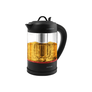 Cecotec Thermosense 390 Clear Hervidor de Agua Electrico 2 en 1 - 2200W - Capacidad 1.7L - Control de Temperatura - Filtro Antical Desmontable - Base 