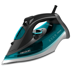 Cecotec Fast and Furious 5040 Absolute Plancha de Ropa - 3000W - Vapor Continuo 65g/min - Golpe de Vapor 230g/min - Suela Antiadherente - Modo Ahorro 