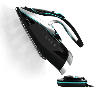Cecotec IronHero 3100 Cordless Plancha de Ropa Inalambrica - 3100W - 90seg de Autonomia - Vapor Continuo 35g/min - Golpe de Vapor 190g/min - Suela Cer