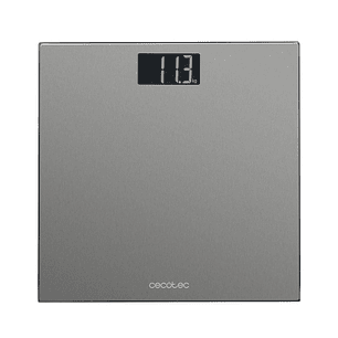Cecotec Surface Precision 9200 Healthy Bascula Corporal - Capacidad hasta 180kg - 4 Sensores - Acero Inoxidable - Cinta Metrica y Pilas - Pantalla LCD