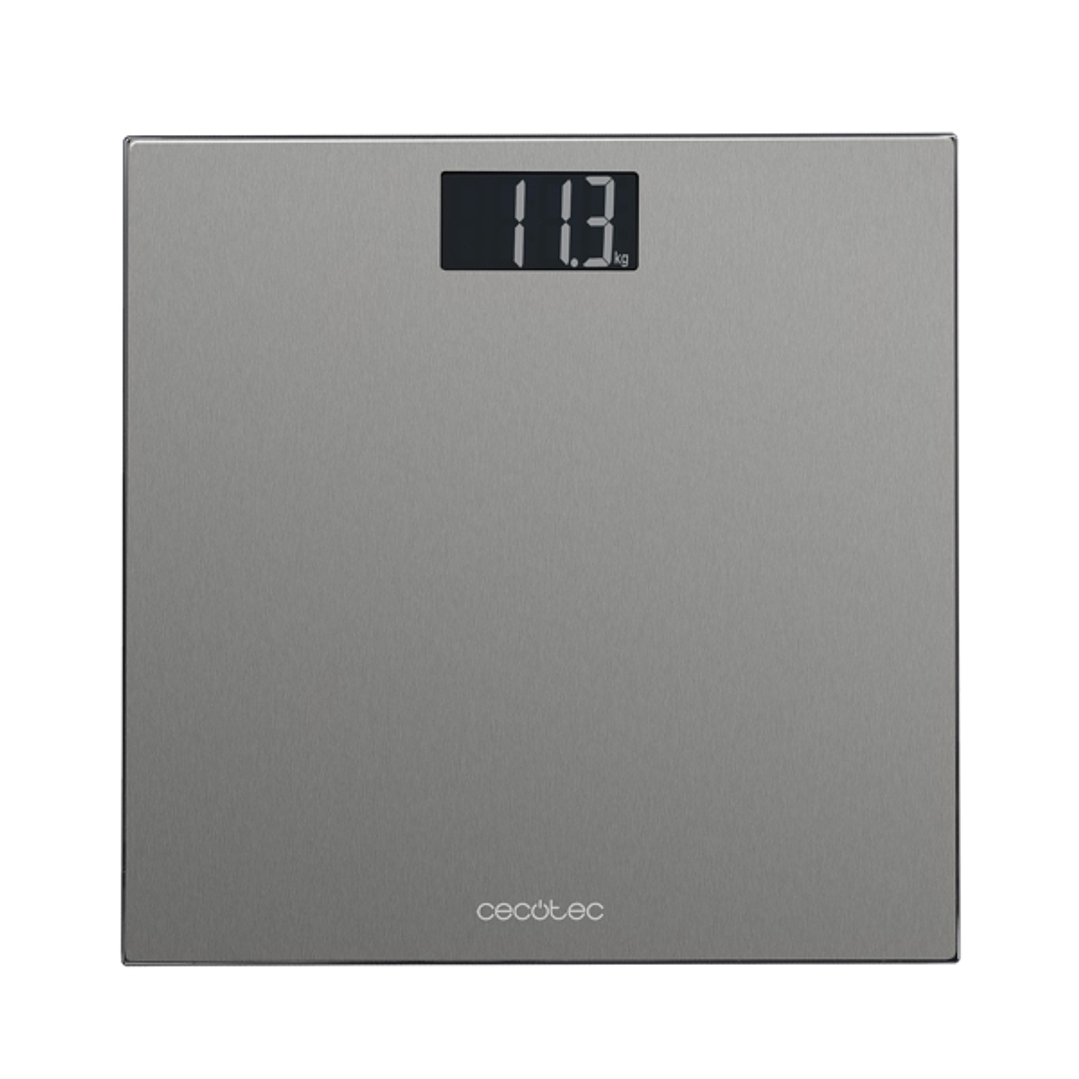 Cecotec Surface Precision 9200 Healthy Bascula Corporal - Capacidad hasta 180kg - 4 Sensores - Acero Inoxidable - Cinta Metrica y Pilas - Pantalla LCD 1