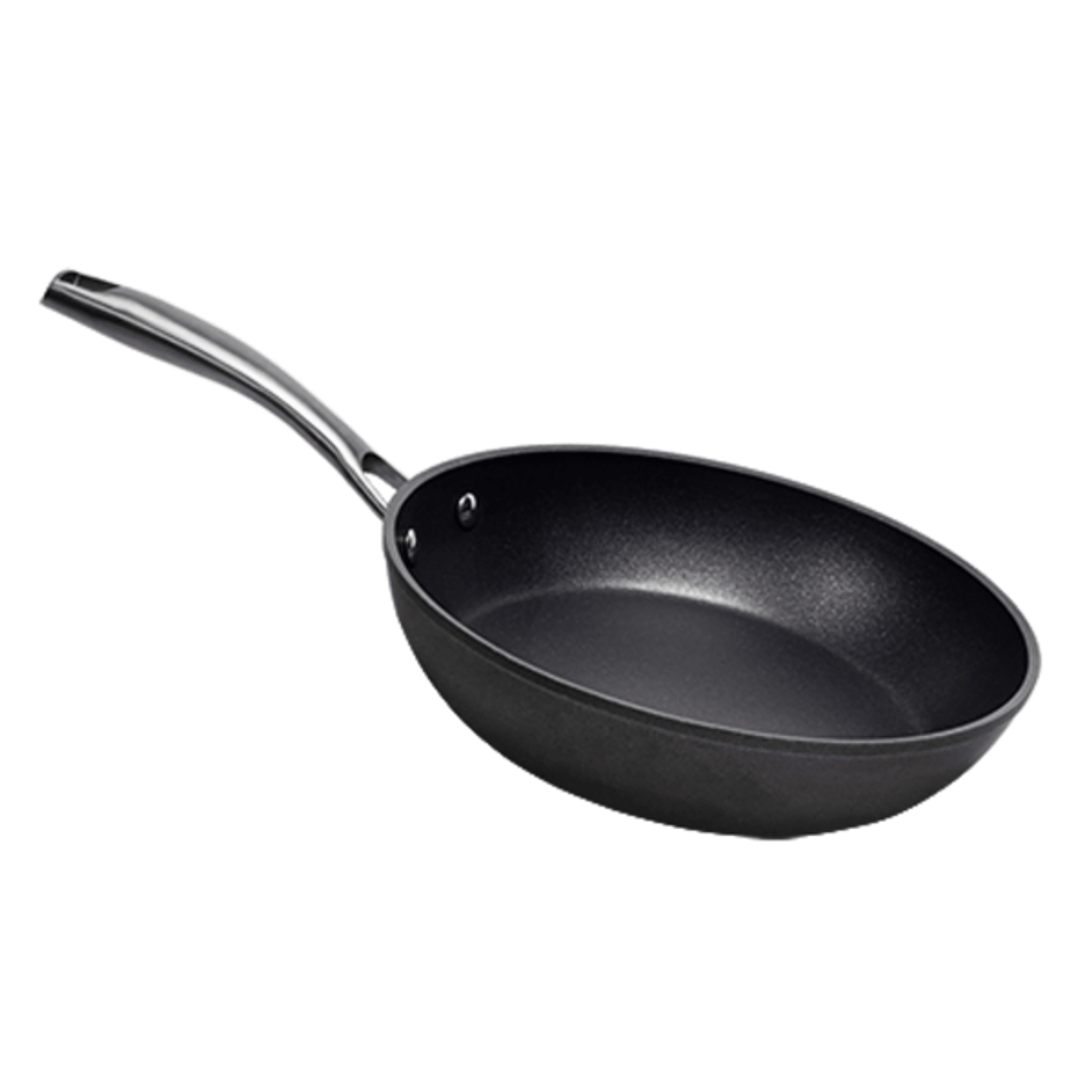 Cecotec Polka Fantasy Silver Sarten de Aluminio Forjado de 28cm - Antiadherente - Mango Remachado Acero Inoxidable - Apta para Horno 230°C - Compatibl 1