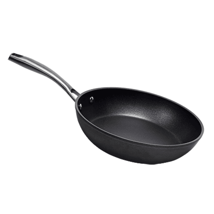 Cecotec Polka Fantasy Silver Sarten de Aluminio Forjado de 28cm - Antiadherente - Mango Remachado Acero Inoxidable - Apta para Horno 230°C - Compatibl 1