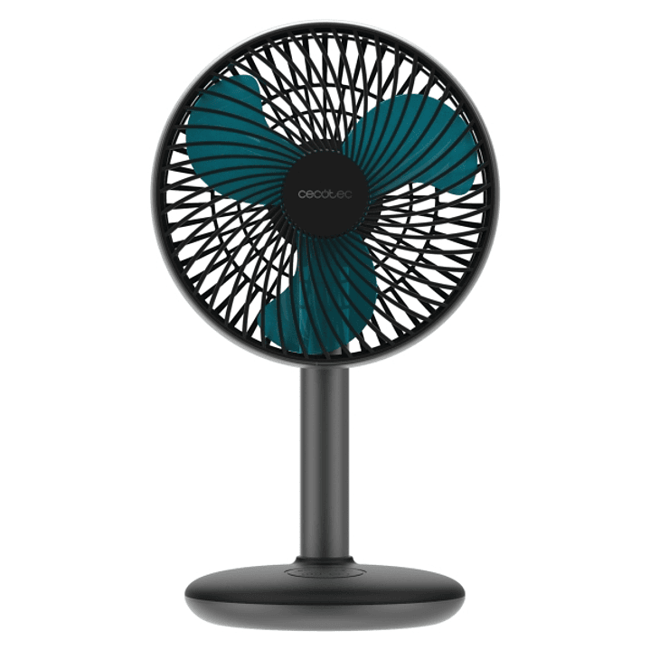 Cecotec EnergySilence 4000 Portable Desk Dark Ventilador de Sobremesa Inalabrico - 4000mAh - Tactil - 4 Velocidades - Inclinacion Ajustable - Modo Bri 1