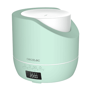 Cecotec PureAroma 500 Smart Sky Humidificador de Aromaterapia - Capacidad 500ml - Pantalla LED - Temporizador 12h - 3 Modos - Funcion Despertador - Co