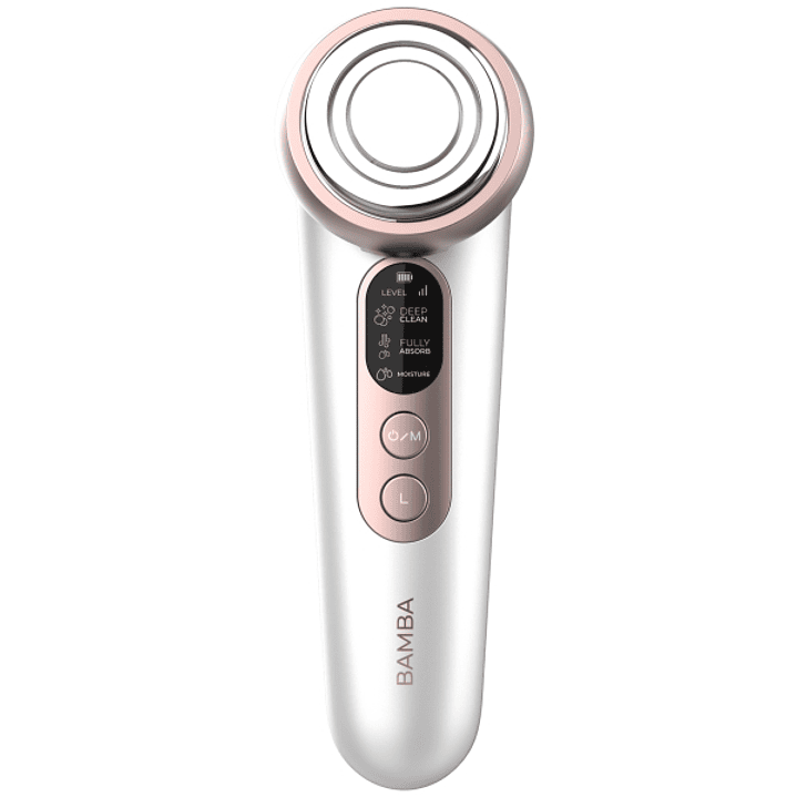 Cecotec Bamba FaceCare LightSonic Masajeador Facial - Pantalla LCD - Modos de Cuidado Facial - Funcion Calor - Luz LED - Limpieza Ionica - Microcorrie 1