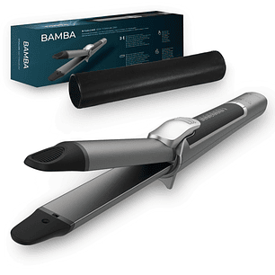 Cecotec Bamba RitualCare 1000 Titanium Plancha de Pelo 2 en 1 - Revestimiento de Titanio - Calentamiento Ultrarrapido - Tactil - Temperatura de 140 a 