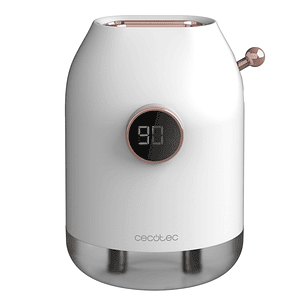 Cecotec PureAroma 550 Cordless Humidificador de Aromaterapia Inalambrico - Capacidad 500ml - Pantalla LED - Doble Salida de Vapor - Minimalista - Bate