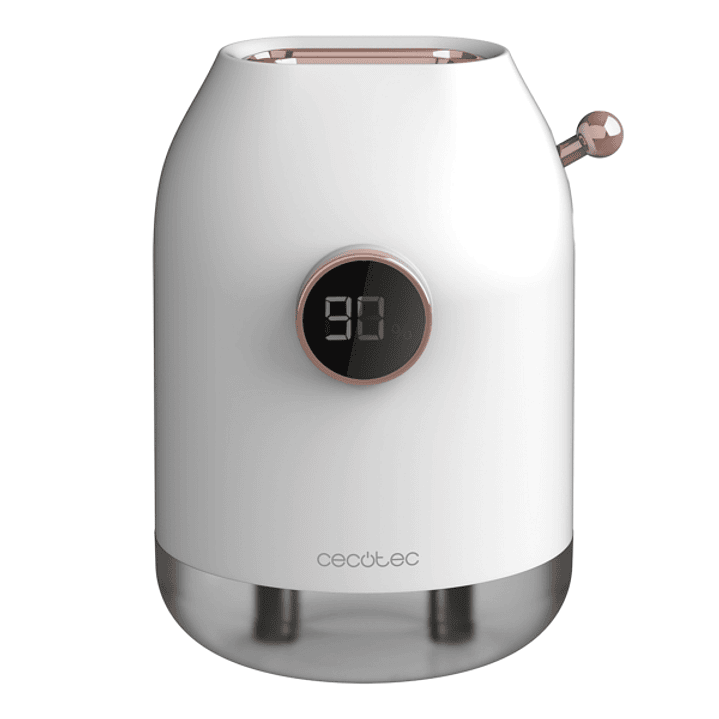 Cecotec PureAroma 550 Cordless Humidificador de Aromaterapia Inalambrico - Capacidad 500ml - Pantalla LED - Doble Salida de Vapor - Minimalista - Bate 1