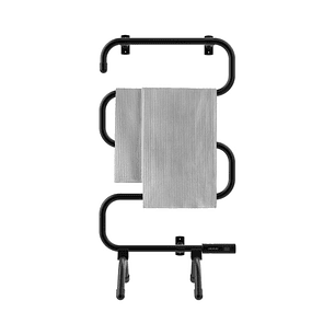 Cecotec ReadyWarm 5000 Toallero Electrico - 100W - Calienta Toallas al Instante - Facil de Instalar - Moderno y Elegante - Sistema de Proteccion contr