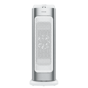 Cecotec ReadyWarm 6700 Ceramic Sky Calefactor Ceramico de Torre - Potencia de 2000W - Control Remoto - Pantalla LED - 3 Modos de Calor - Oscilante - T