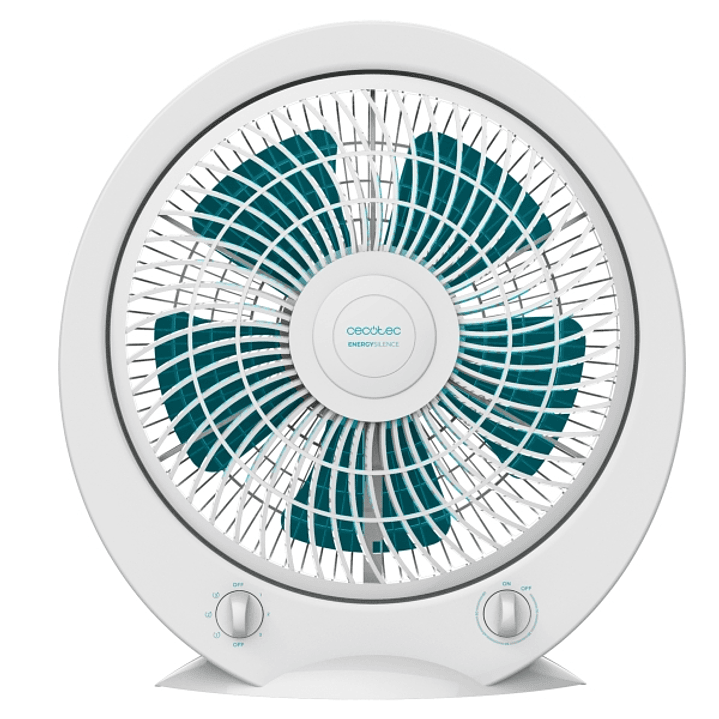 Cecotec EnergySilence 4500 Power Box Ventilador de Suelo con 5 Aspas - 45W - Diametro de 12