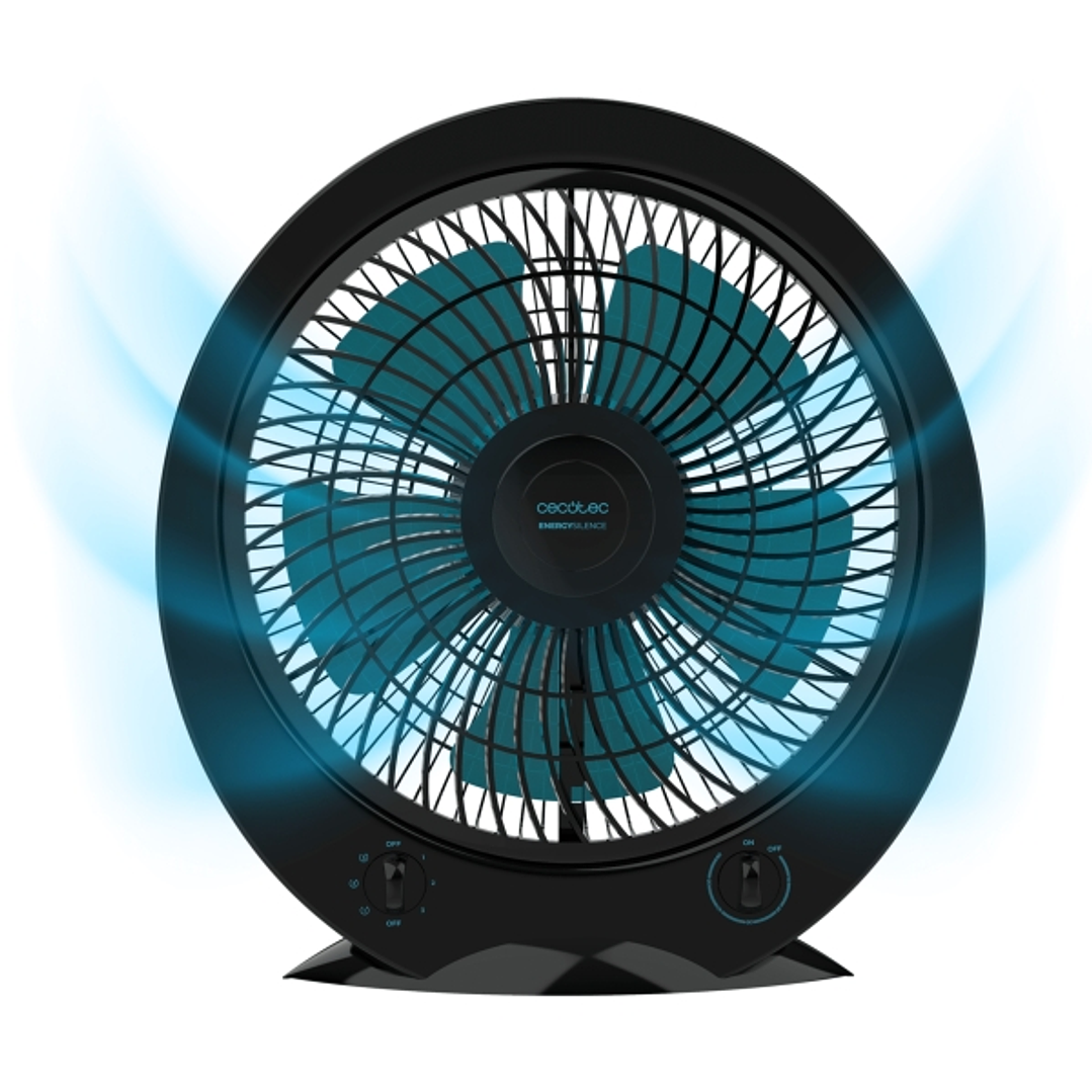 Cecotec EnergySilence 4500 Power Box Ventilador de Suelo con 5 Aspas - 45W - Diametro de 12