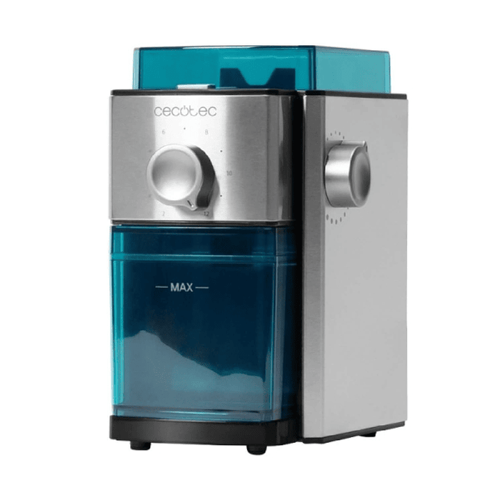 Cecotec SteelMill 2000 Adjust Molino de Cafe Multifuncional - 150W - Cuerpo de Acero Inoxidable - Cuchillas de Titanio - Funcion 2 en 1 - Capacidad 90 1