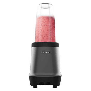 Cecotec Nutriblender Fusion Batidora de Vaso - 1000W - Cuchillas de Titanio - Incluye 2 Vasos Portatiles - Tritura Hielo y Frutas Congeladas - Facil d