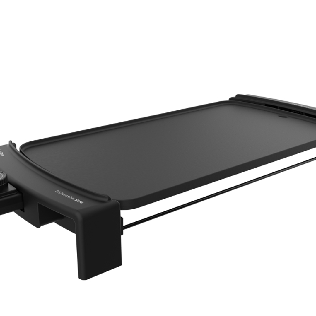 Cecotec Tasty and Grill 3000 BlackWater Plancha Electrica - 2600W - Placa de Aluminio Fundido - Antiadherente - Termostato - Apta para Lavavajillas -  1