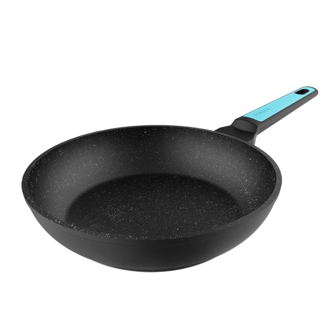 Cecotec Polka Platinum Thunder Sarten de Aluminio Forjado de 24cm - Revestimiento Teflon Antiadherente - Apto para Lavavajillas - Compatible con Induc 1