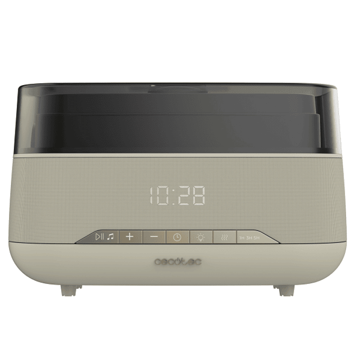 Cecotec PureAroma 1300 Hydra Speaker Humidificador de Aromaterapia con Altavoz Integrado - Capacidad 300ml - Pantalla LED - Bluetooth - 3 Modos - Temp 1