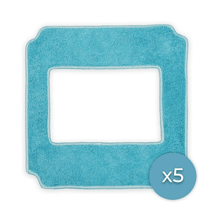 Cecotec Pack de 5 Mopas - Compatible con Conga Windroid 1390 - Color Azul