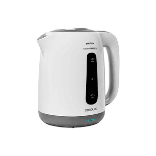 Cecotec Thermosense 170 Hervidor de Agua Electrico - Potencia de 2200W - Capacidad 1.7L - Libre de BPA - Base Giratoria 360º - Filtro Desmontable - Si